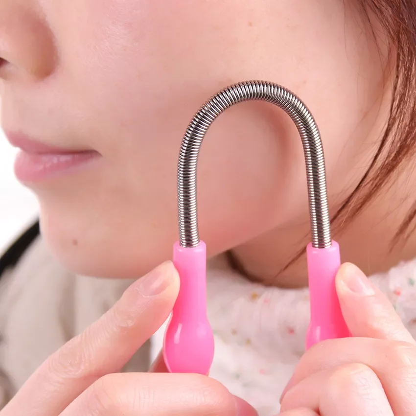 

NEW2023 Epilator Face Facial Hair Remover Spring Threading Tool Removal Face Hair Beauty Tool Epilator