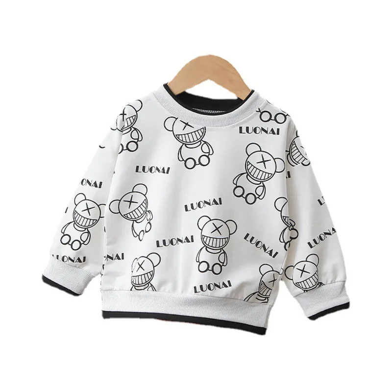 

Fashion Children Clothes Spring Autumn New Baby Girls Clothing Boy Cartoon T-Shirt Toddler Casual Costume Infant Kids XS02