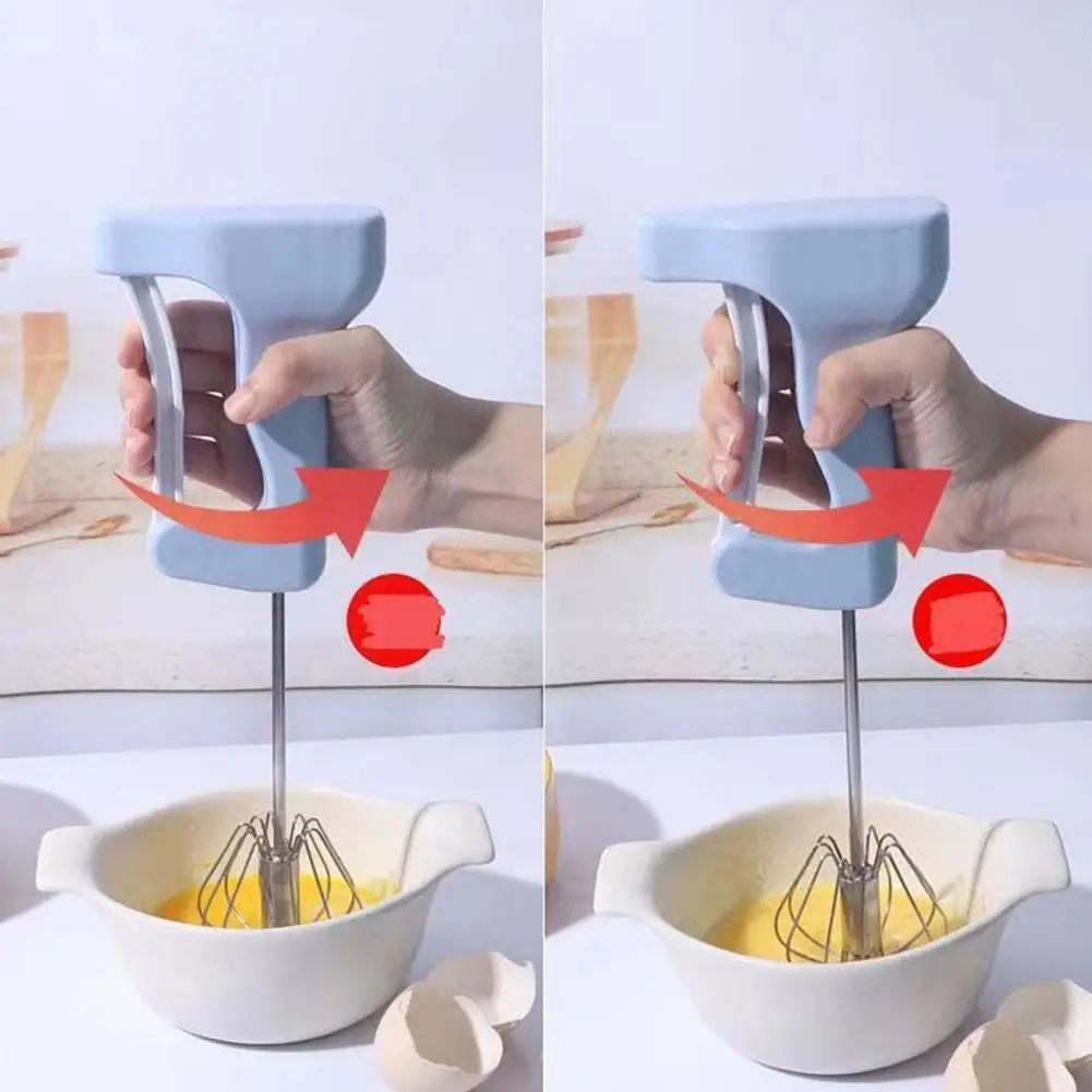 

Portable Hand Food Mixer Hand Blender Dough Blender Hand Gadgets Egg Tools Kitchen Mixer Beater Egg S9W2