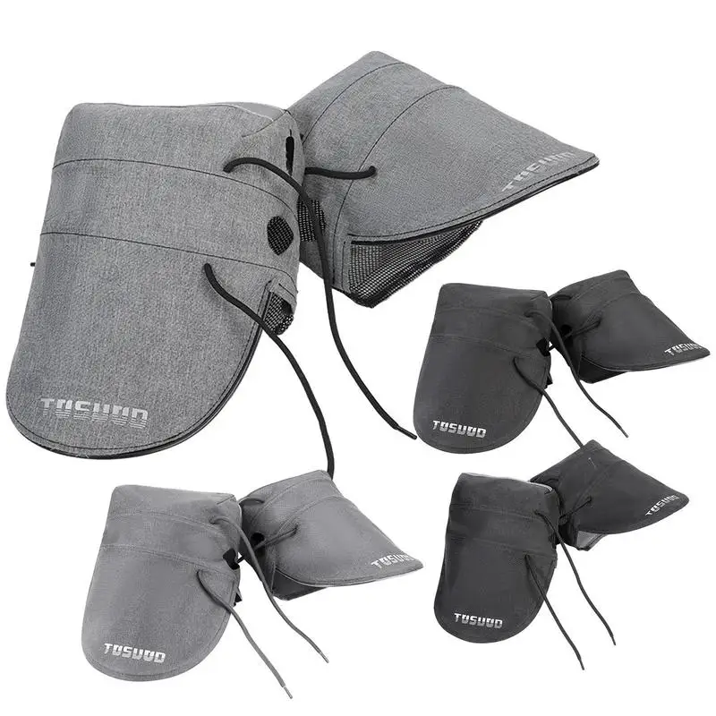 

Handlebar Gloves Breathable Motorbike Handle Grip Gloves Summer Motor Handlebar Gloves Protective Thicken Riding Gloves