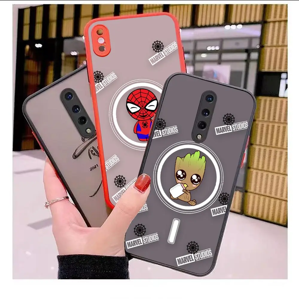 

Shockproof Case Funda For Oneplus 5 5T 6 6T 7 7T 8 8T 9 10 NORD 2 CE CE2 N10 N100 Clear Hard Case Cartoon Comics Marvel Heroes