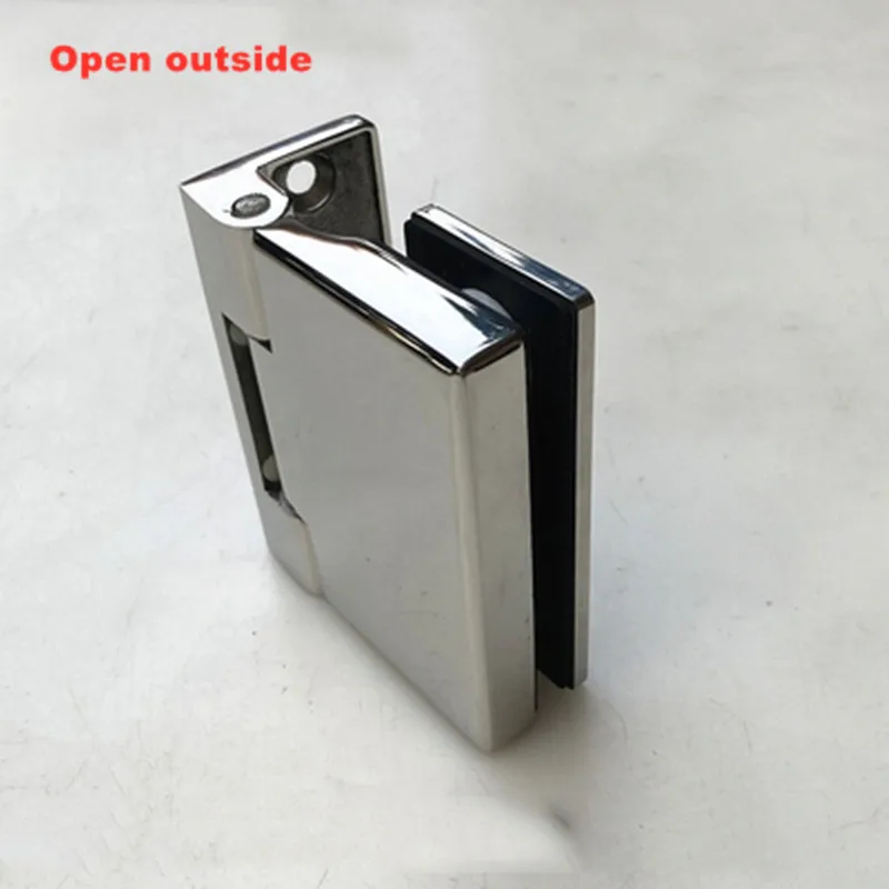 

Без сопротивления, без открытия, ванная комната из нержавеющей стали 304, душевая, стеклянная дверная петля, дверной зажим, свободная дверная петля (SJ-0004)