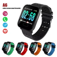 1 3inch a6 smart watch men full touch fitness tracker blood pressure smart clock women smartwatch waterproof heart rate monitor