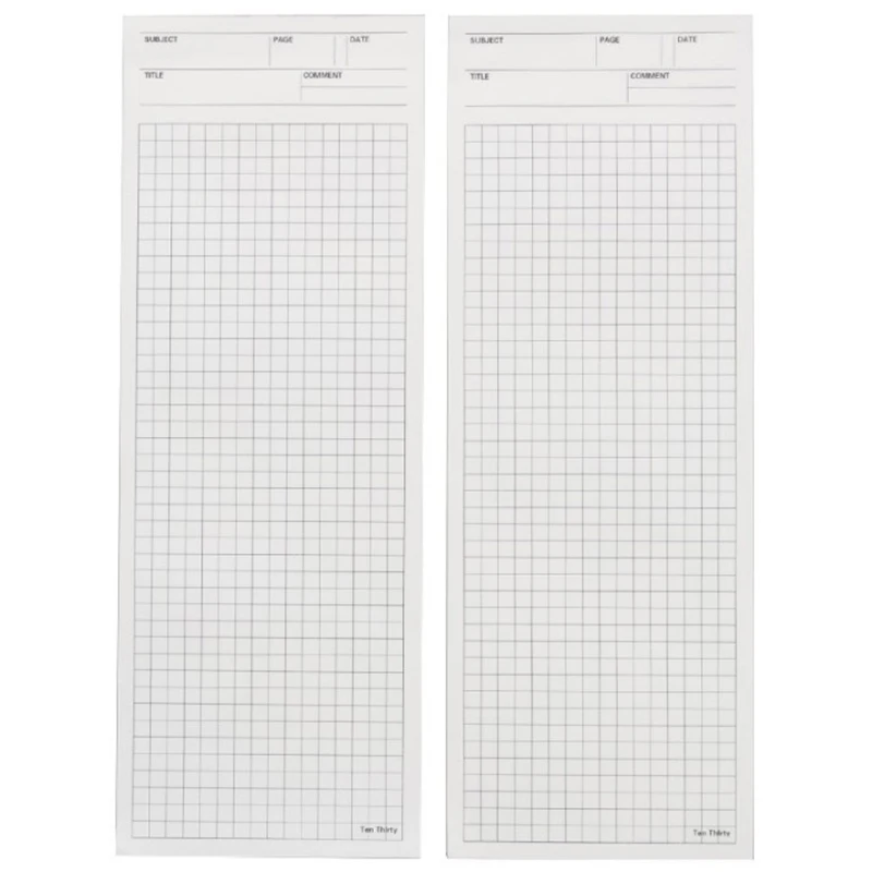 

Long Non-sticky Memo Pad Simple New Notepad 50sheets Writing Note Sheets School Office Memo Pad 9x25cm
