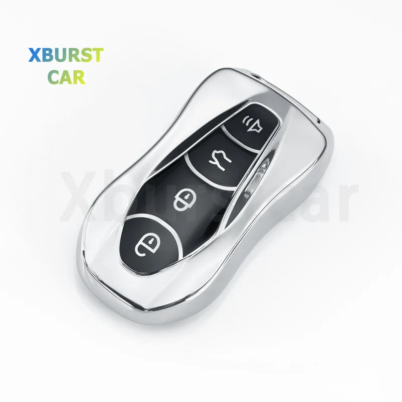 Для Geely Azkarra Tugella FY11 2019 2020 Atlas Pro New Emgrand GS X6 SUV EC7 Держатель брелока из ТПУ
