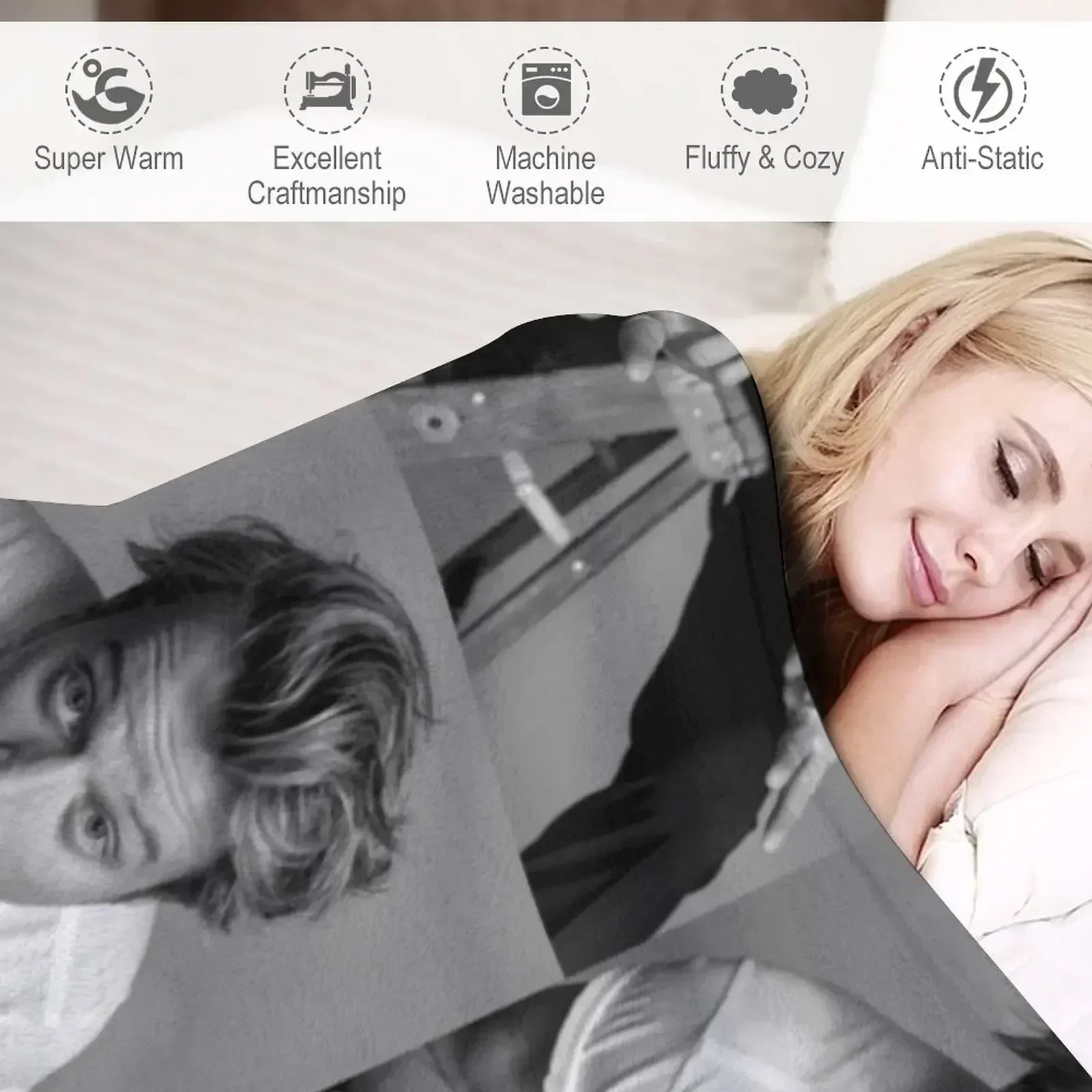 Одеяло rudy pankow плюшевое одеяло в стиле манга