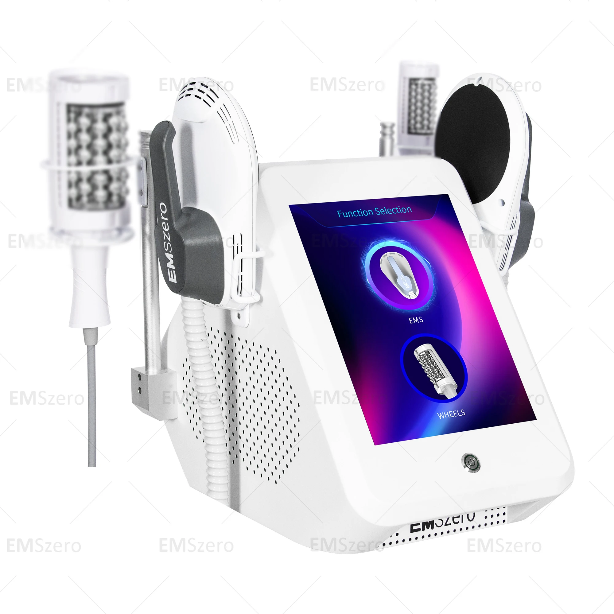 Машина EMSZERO с внутренним шариком 2 ручки массажная 40K вакуумная 5D машина для