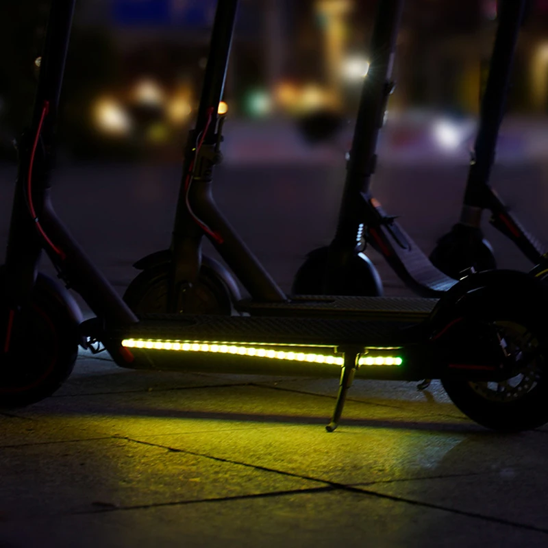 

Водонепроницаемый светодиодный фонарик-полоса для Xiaomi M365, Электрический скутер, скейтборд, ночник шасси