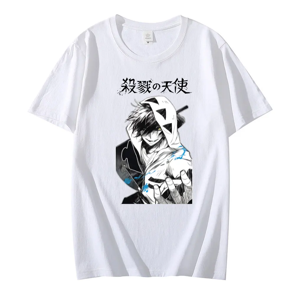 

2022 Trend Personality New Short-sleeved T-shirt Casual Otaku Fashion Ins Killing Anime Angel Street Short-sleeved T-shirt