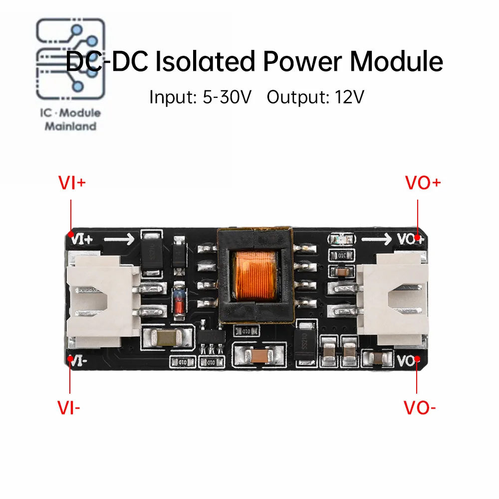 DC-DC 5W DC изолированный силовой модуль
