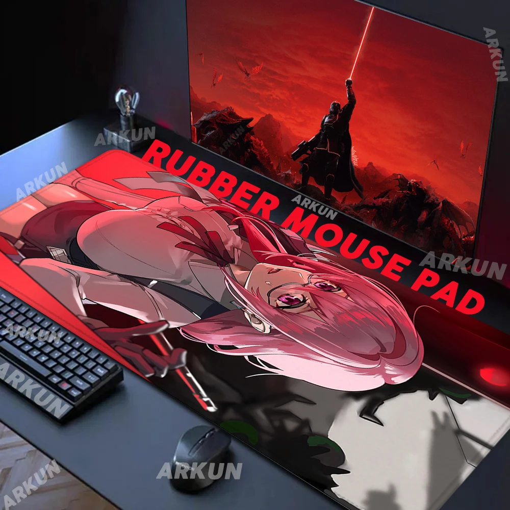 Большой Kawaii Pretty Hot Tsukishiro Yanagi Популярный топ Zenless Zone Zero игровой коврик для мыши