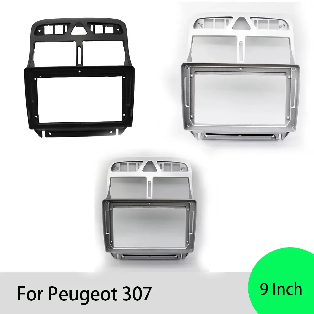 Для Peugeot 307 9 дюймов автомобильные аксессуары Fascia рамка радио Android приборная