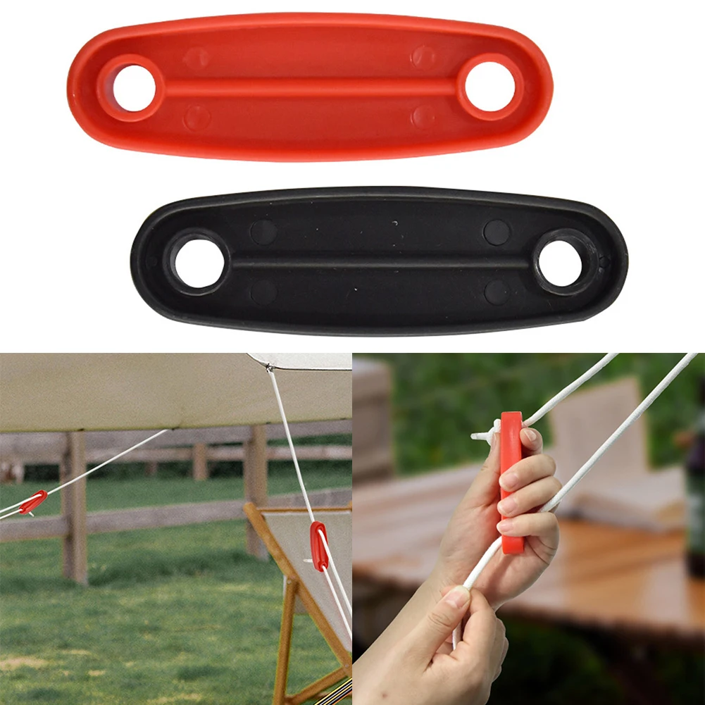 Tent Rope Buckle Camping Fastener Wind Rope Adjuster Rope Tensioner Plastic Camping Equipments Tent Accessories Outdoor Tools  - buy with discount