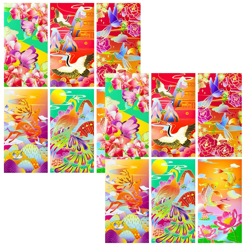 

Money Year Red Envelope New Envelopes Bag Packet 2023 Giftlucky Rabbit Wedding Luck Good Pocket Wrap Present Zodiac Asian