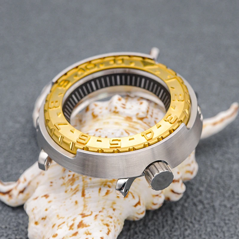 Seiko Tuna Canned Watch Case for Monster Tuna Marinemaster Prospex SNE497 SNE518 SNE535 Fits NH35 NH36 Automatic Movement
