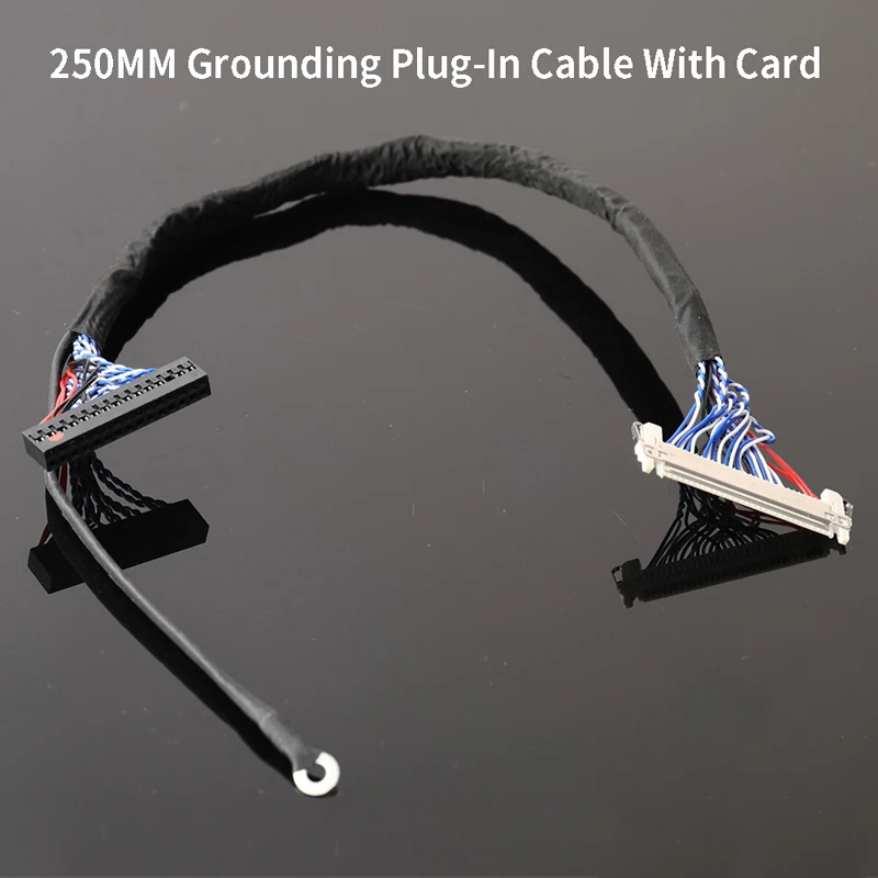 FIX-30-S8 250MM Universal LVDS Cable For 17''-24'' LCD Controller Panel Monitor Car Electric Accessories Автомобильные