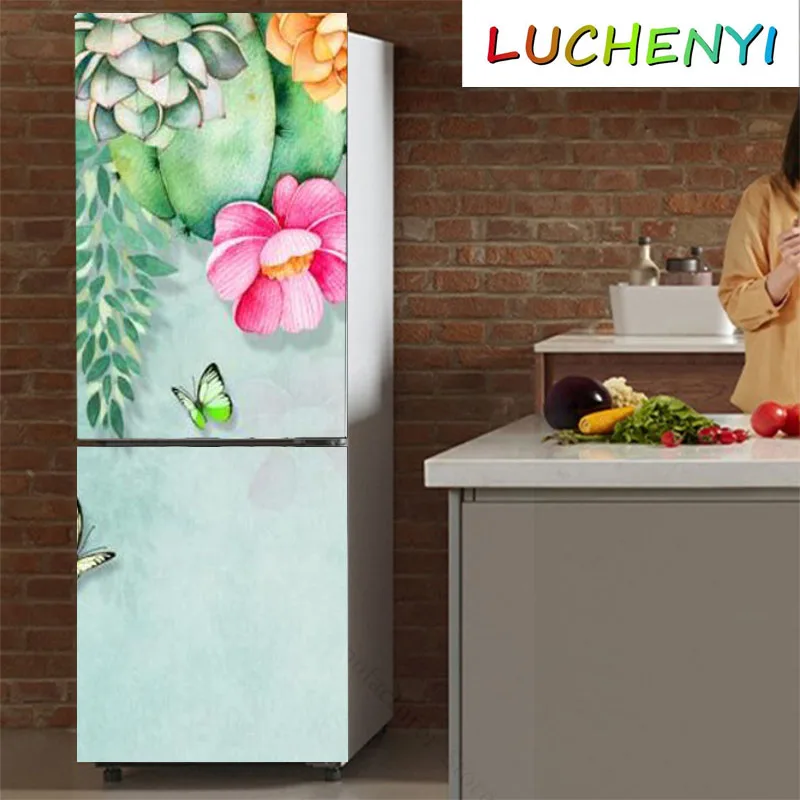 Самоклеящаяся декоративная пленка на заказ для холодильника двери крышки кухни