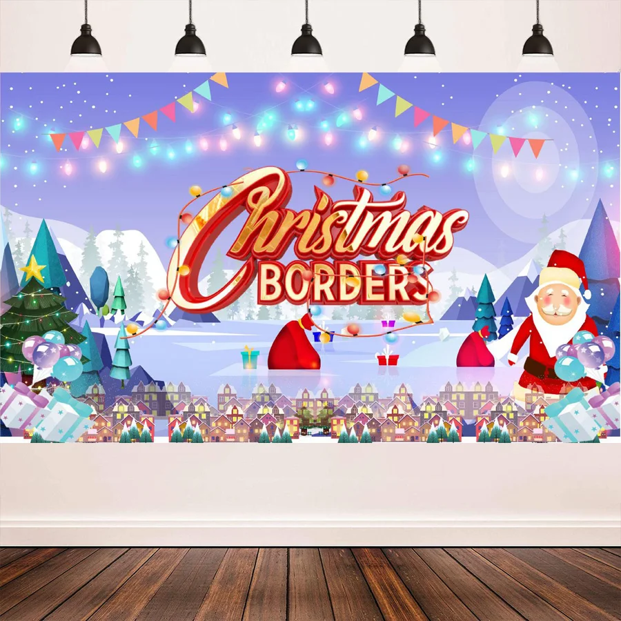 

Christmas Backdrop Background Merry Christmas Decor For Home Outdoor Banner Xmas 2022 Navidad Happy New Year 2023 Kerst Natal