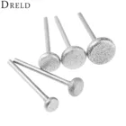 Алмазная шлифовальная головка DRELD, 5 шт.компл., 3 мм хвостовик, абразивная шлифовальная насадка для ногтей, нефрит, камень, металл, резьба, сверла, заусенцы