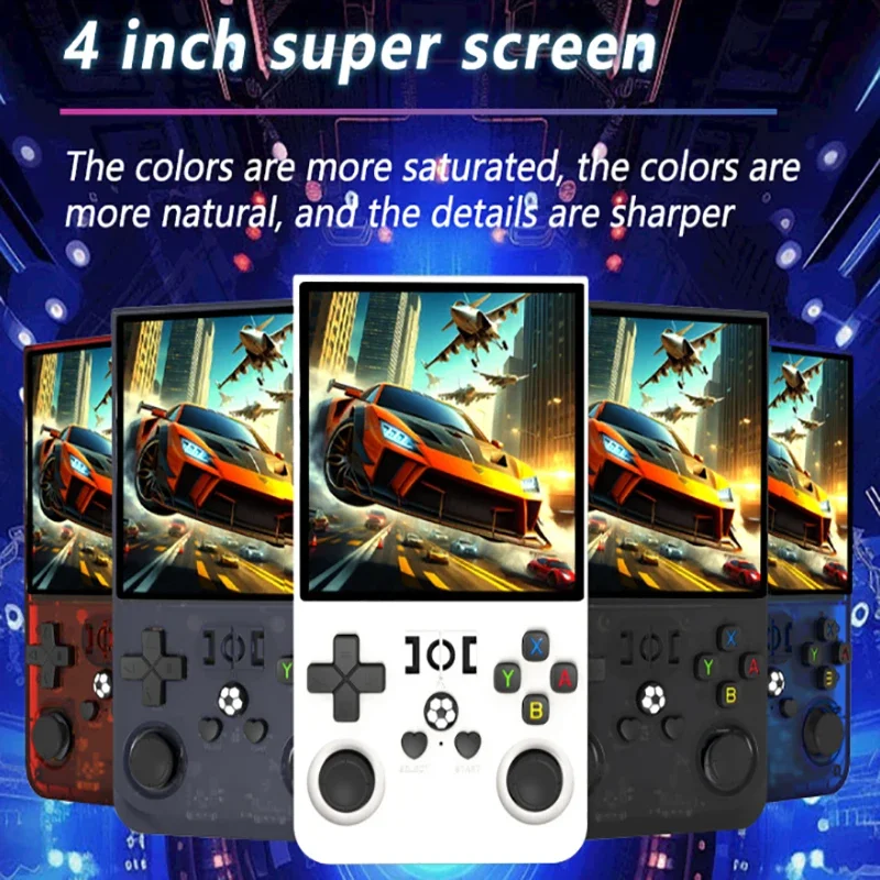 R36 Max Console 4-дюймовый IPS-экран Консоль с открытым исходным кодом Ретро Карманный