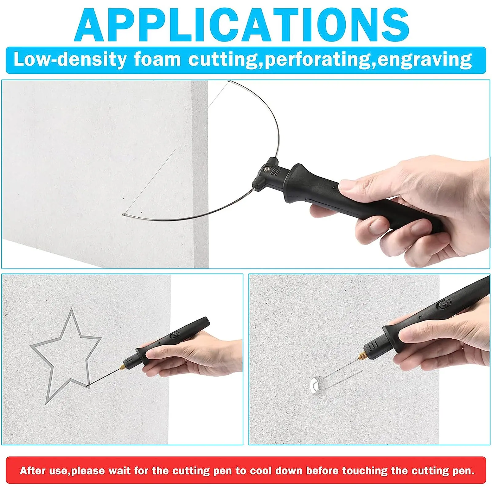 Электрический Резак Для Пенопласта 4-в-1 Режущий Инструмент С Регулятором