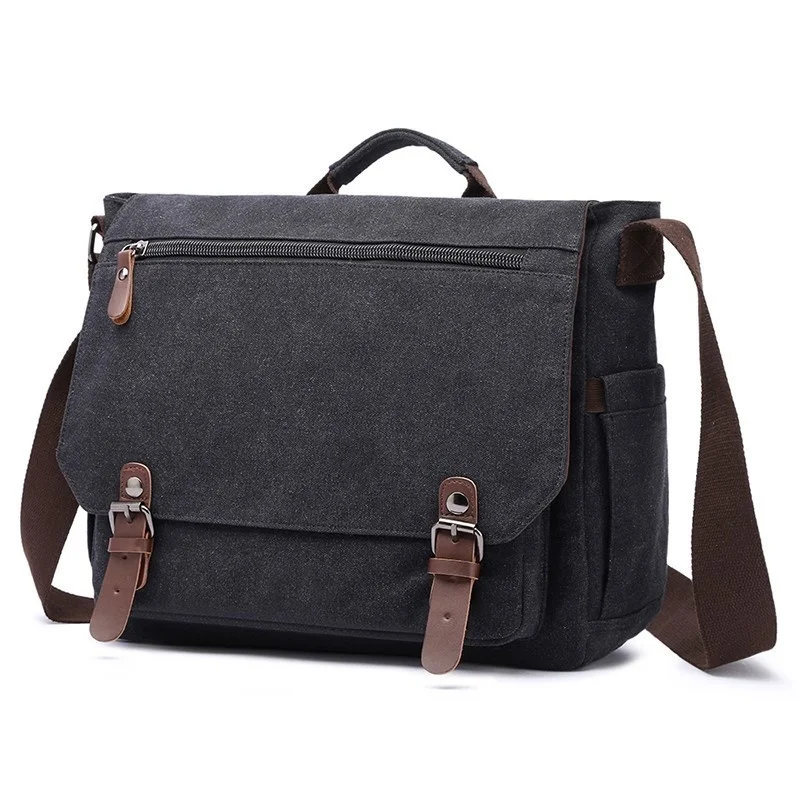 

Men Messenger Bags Canvas Shoulder Bag Fashion Sac A Main Man Torebka Business Bag Male Travel Handbag Bolso Hombre