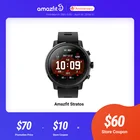 Оригинальные Смарт-часы Amazfit Stratos, Смарт-часы с GPS, отсчетом калорий, водонепроницаемость 50 м, для телефонов Android, iOS