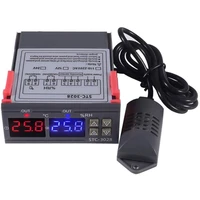 digital thermostat temperature humidity controller stc 3008 stc 1000 stc 3028 thermometer sensor hygrometer 12v 24v 220v