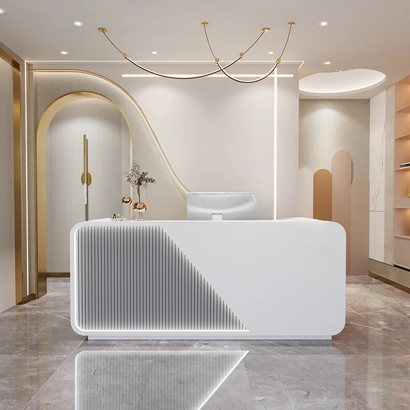 Современный салон красоты Arc Женский магазин одежды кассир стойка регистрации