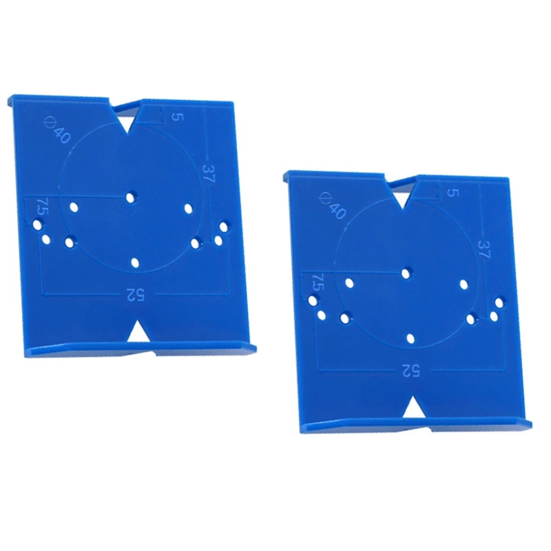 

2 шт. зажим для дверных шарниров шкафов, скрытая зажим для петель, позиционирующая линейка, инструмент для установки петель 35/40 мм