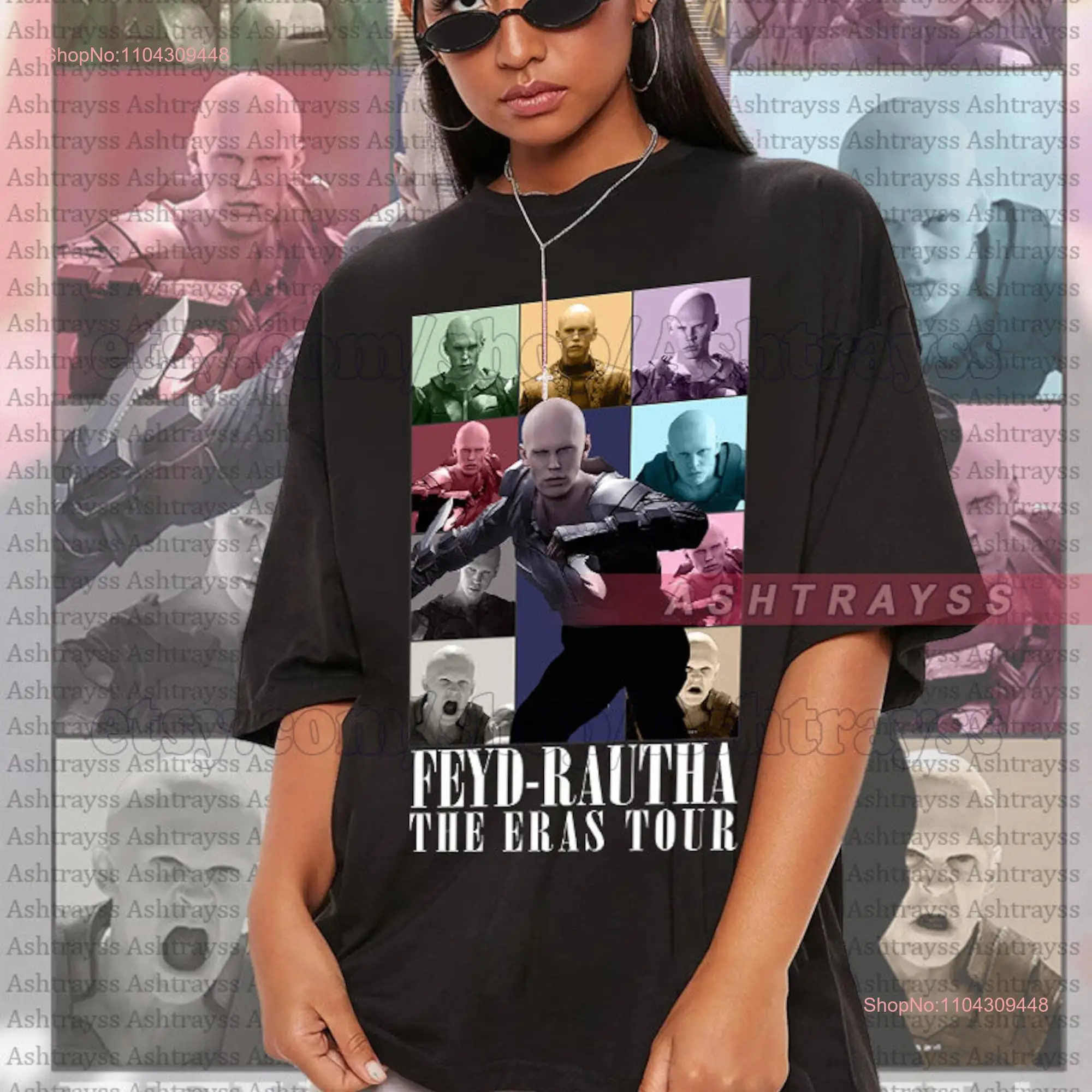Feyd Rautha Austin Butler The Eras Tour tee Harkonnen Design T Shirt long or short sleeves