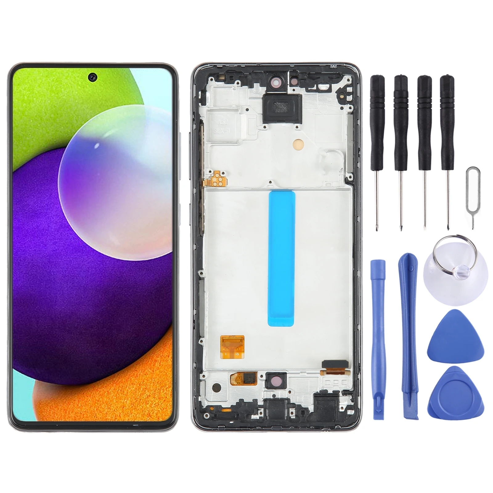 6.43 inch OLED LCD Screen for Samsung Galaxy A52 4G SM-A525 Digitizer Full Assembly with Frame enlarge