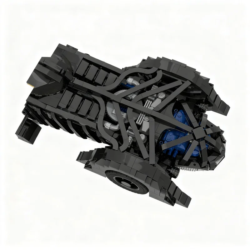 Фото 2904 детали MOC Super Heroes DC Bat UCS UCS Batmobiles Bat Forever Модель Конструктора Строительные Блоки Рождественские Подарки Декоративный Набор №4