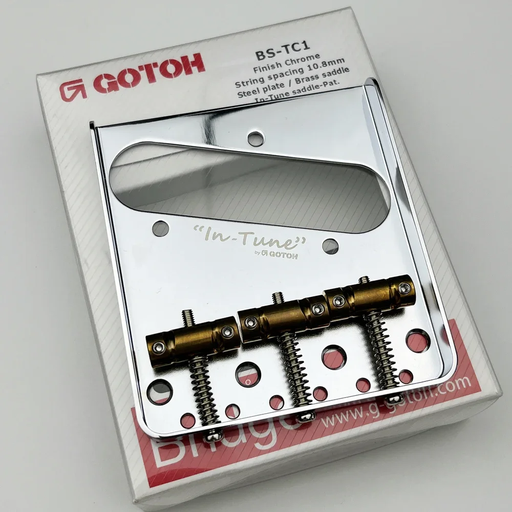 Подлинная оригинальная винтажная электрогитара GOTOH Wilkinson BS-TC1 с фиксированным