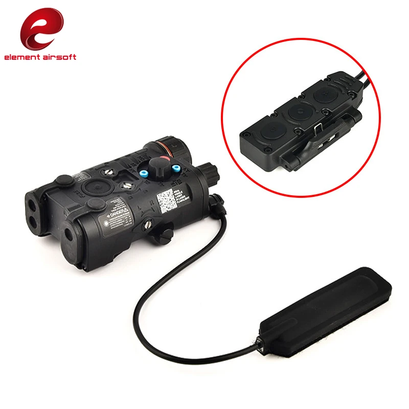 Нейлоновая тактическая вспышка Element Airsoft L3-NGAL светодиодная зеленый или красный