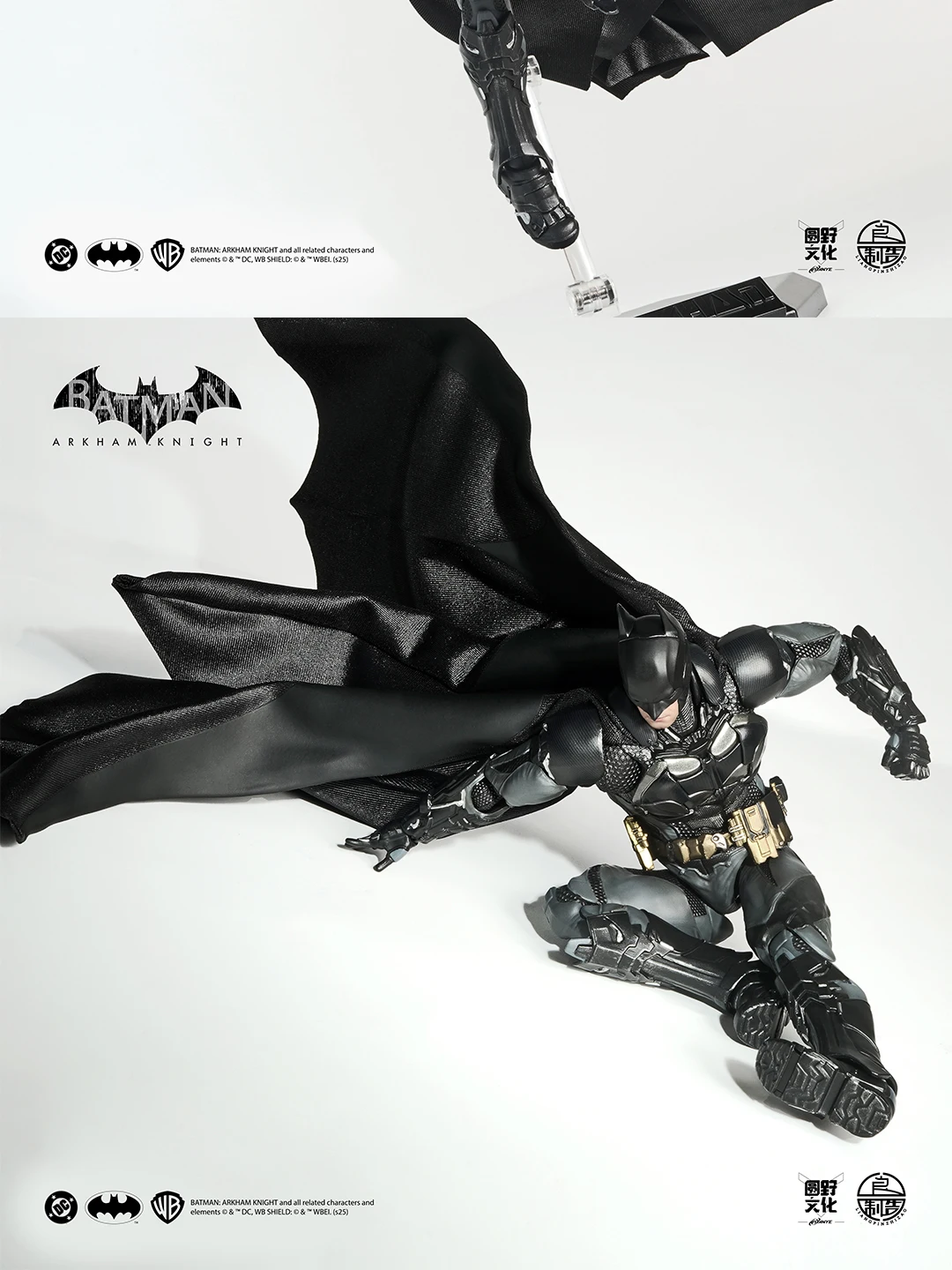 Фото Фигурка 1/12 Authentic Lpzz DC Arkham Knight Multiverse The Batman Who Laughs Red Death Deathstroke с подвижными суставами, подарок №5