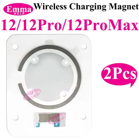 2 шт. Magsafe магнитное металлическое кольцо внутреннее для iPhone 16 15 Plus 12 13 14 Pro Max мини-замена магнита для беспроводной зарядки
