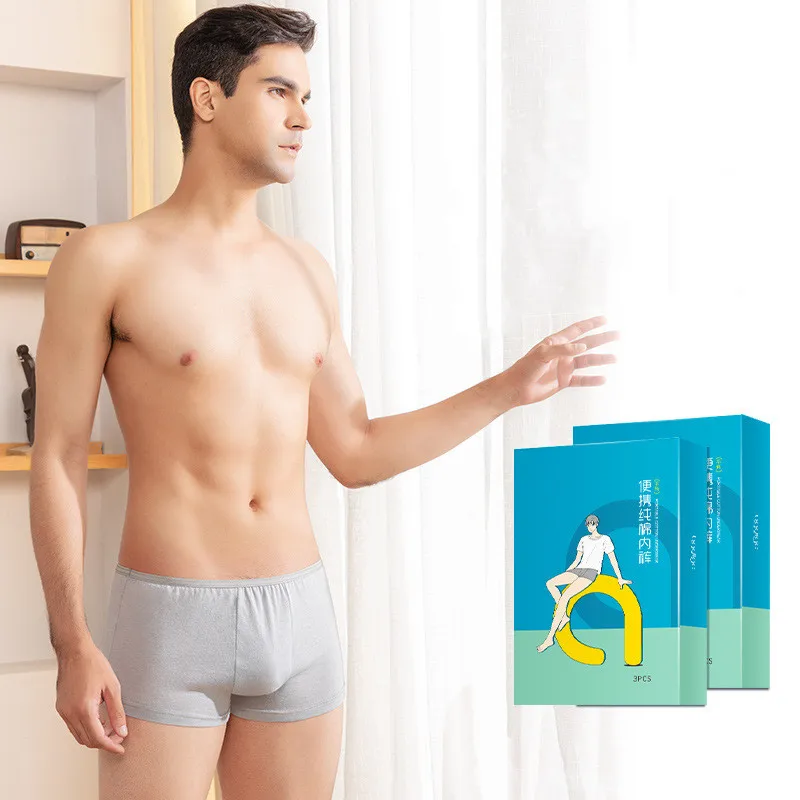 

Одноразовое нижнее белье, мужские хлопковые боксеры, товары для путешествий, одноразовые шорты для взрослых, боксеры, трусы