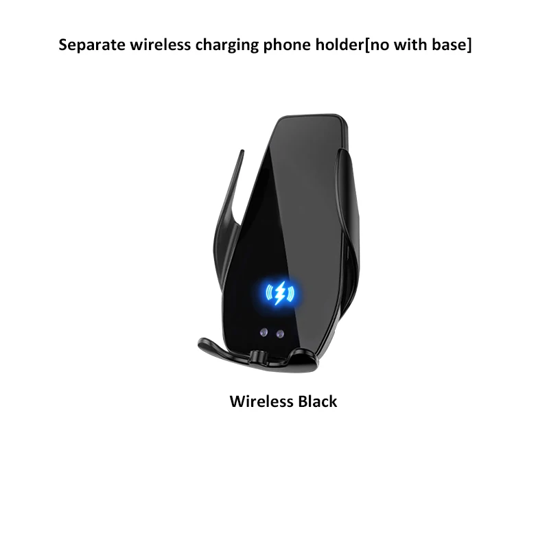 

Автомобильный держатель для мобильного телефона 15 Вт, быстрая беспроводная зарядка, держатель для телефона, навигационный кронштейн, который можно установить на любом месте