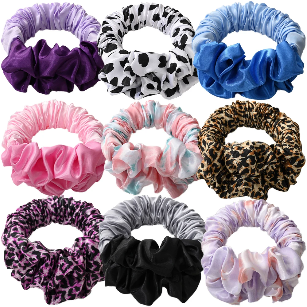 

Lazy Heatless Curling Rod Headband No Heat Overnight Curls Hair Rollers Wave Formers Scrunchie Women Styling Hair Accessories