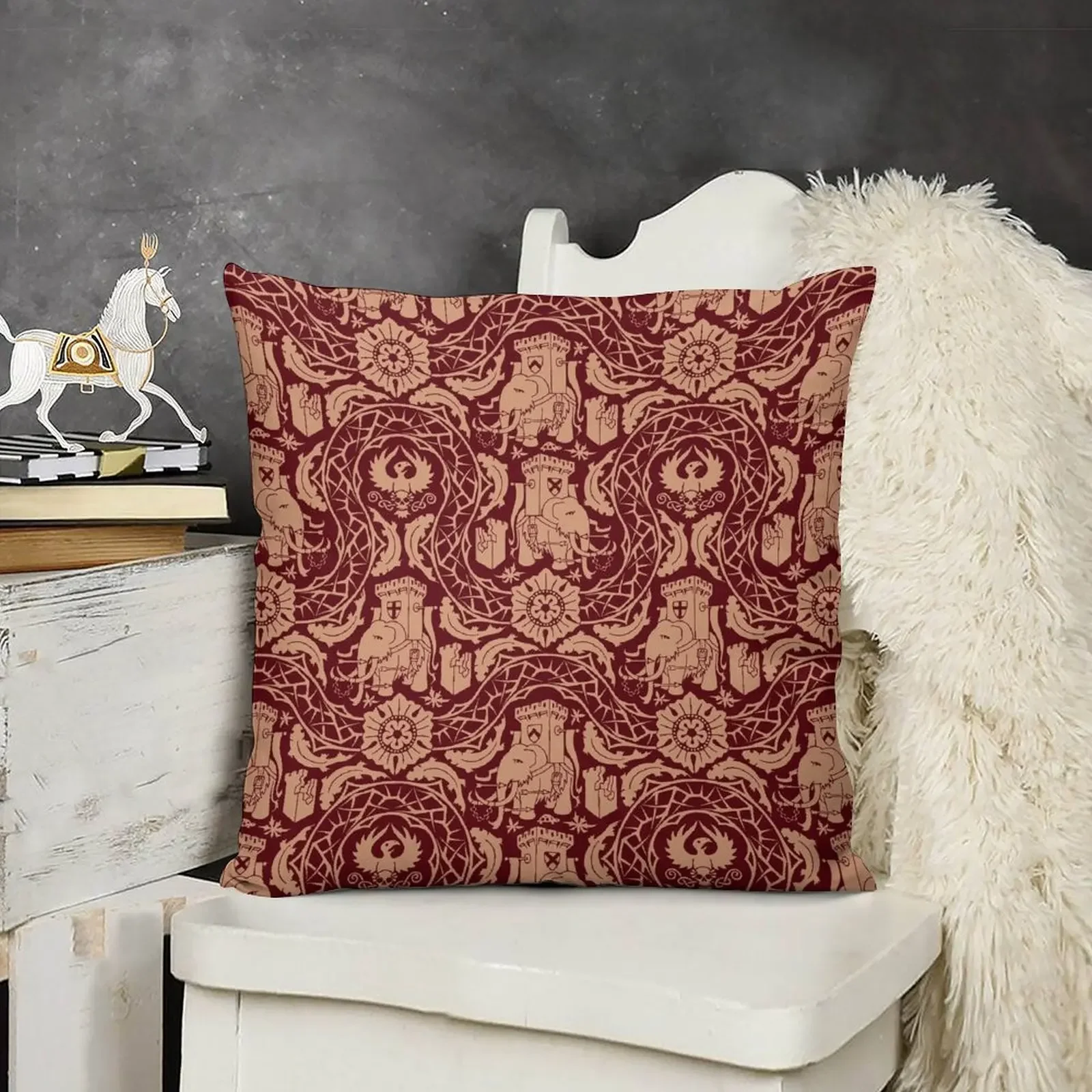 Декоративные подушки с боевыми мамонтами для детей декоративные роскошная