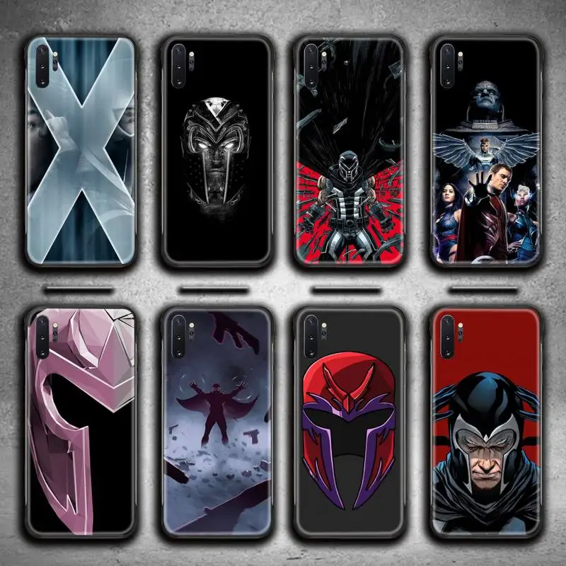 

X-MEN Magneto Max Eisenhardt Phone Case For Samsung Galaxy Note20 ultra 7 8 9 10 Plus lite M51 M21 M31S J8 2018 Prime