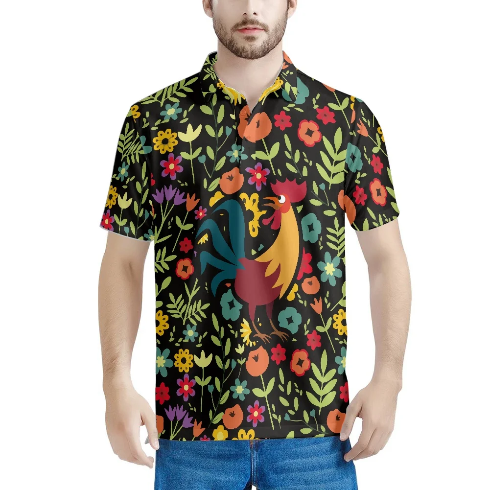 

Рубашка-поло мужская с отложным воротником, из 100% полиэстера