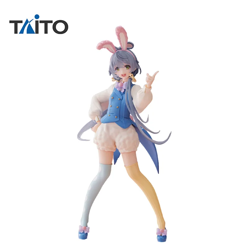 Оригинальная подлинная TAITO Vsinger Пасхальная 18 см Луо Тяньи кроличьи уши кукла