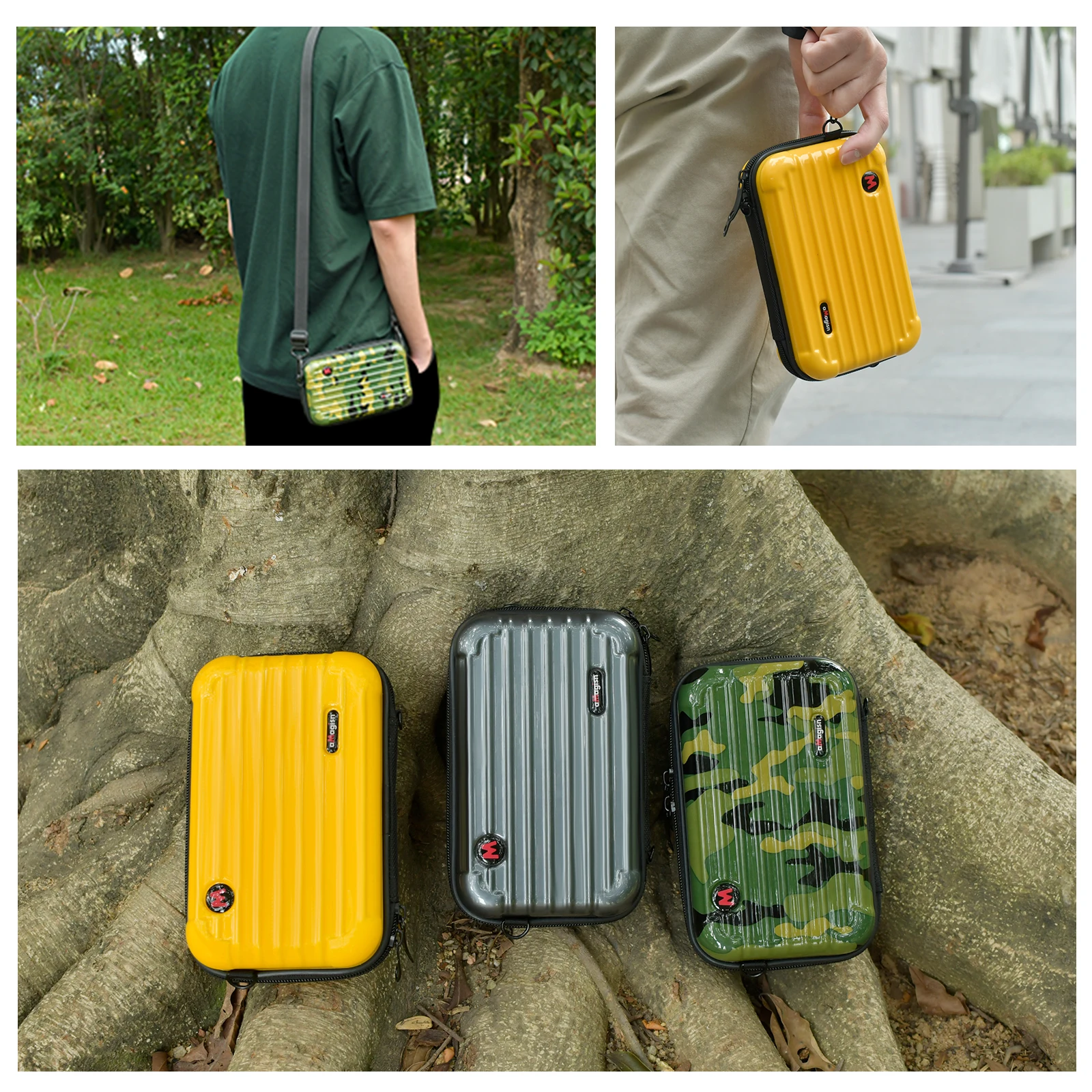 

PC Mini Bag For Insta360 X3 Small Storage Bag 360 X3 Protective Accessories 185 × 115 × 60