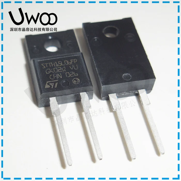 

100% оригинальный новый STTH15L06FP 15A 600V TO220