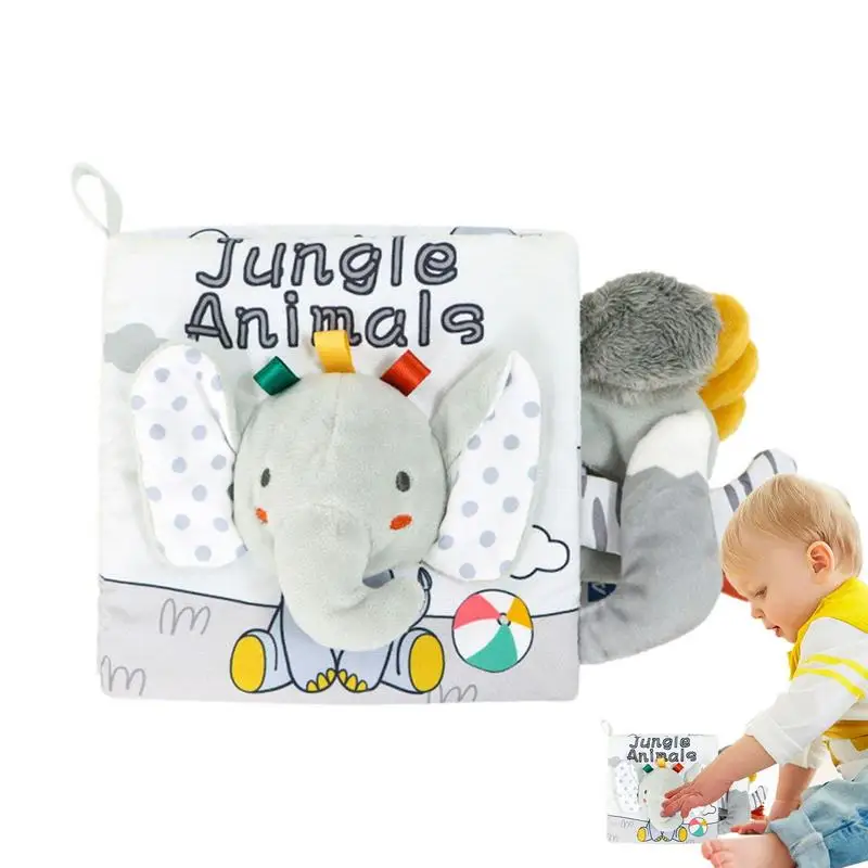 

Детские книжки с мерцающими животными, интерактивные книжки с 3D хвостом, яркие цветные книжки для активного отдыха для детей, малышей