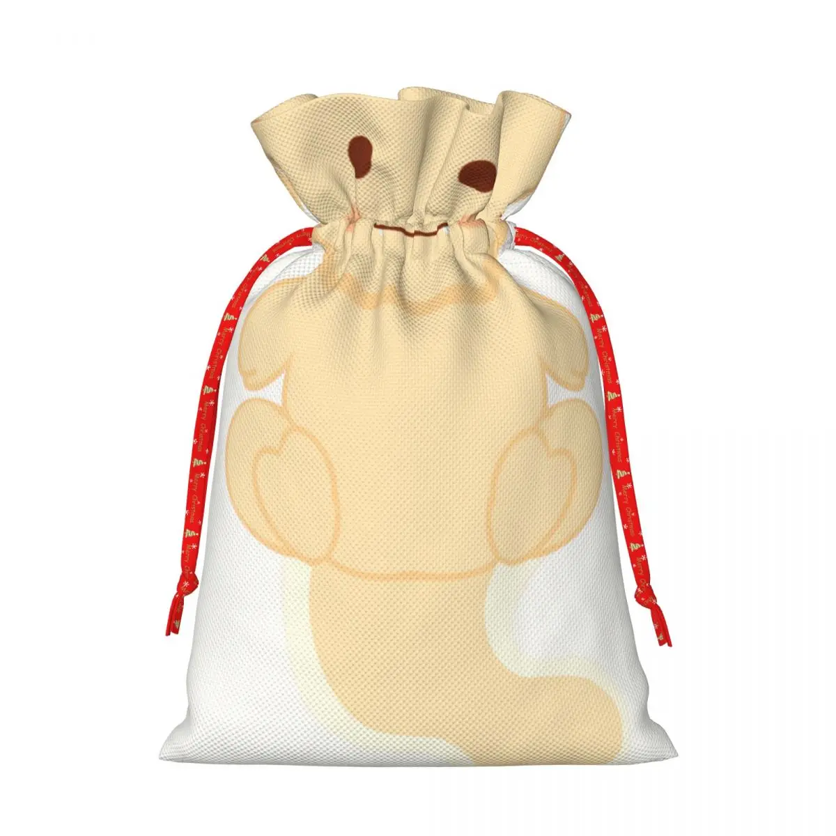 Christmas Gifts Packaging Bags For Jewelry Candy Snack Biscuits Pouch Linen Axolot Bags
