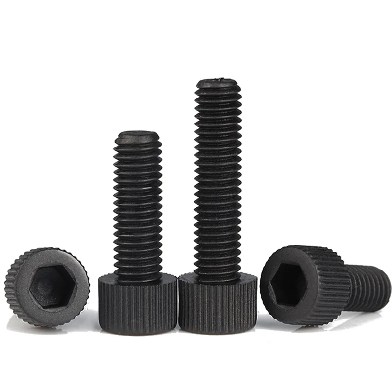

Черно-белый нейлоновый винт с шестигранной головкой, м3, М4, М5, М6, М8, М10, 5-50 шт., рифленая пластиковая искусственная резьба