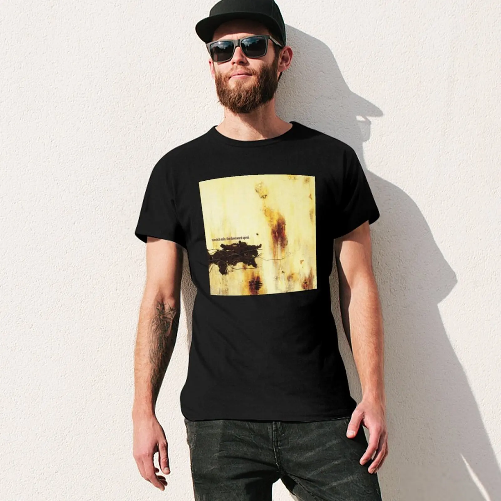 Футболка Downward Nails Spiral футболка с аниме рубашка мужская одежда